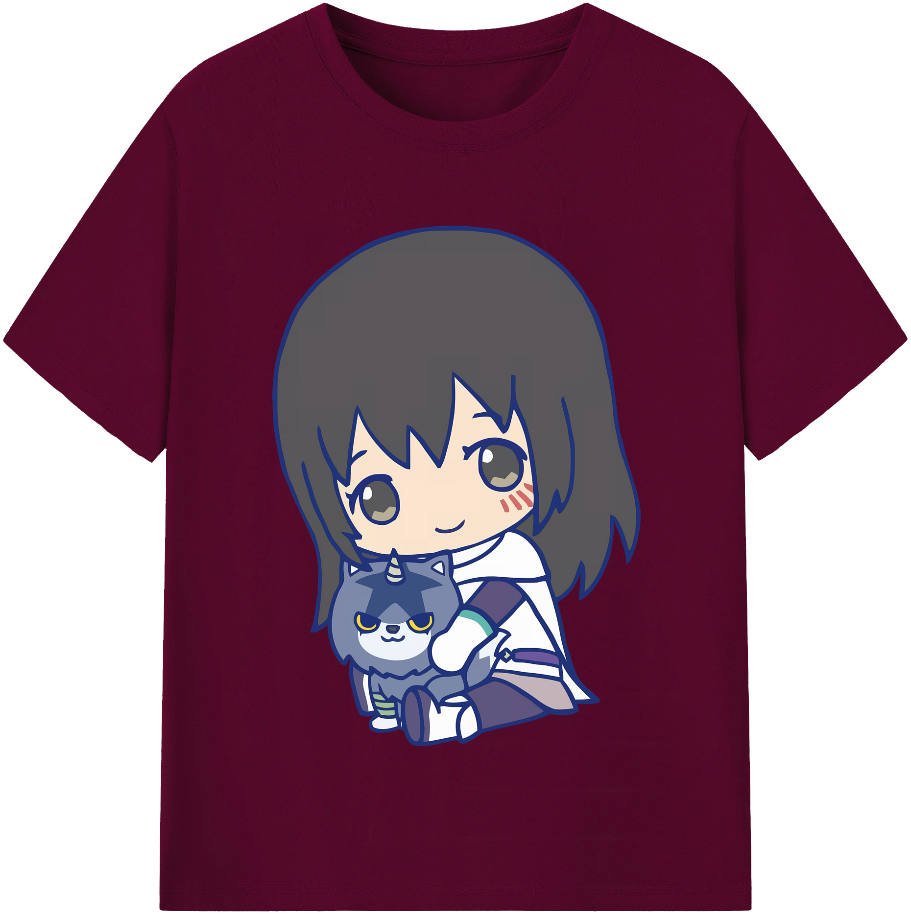 （画像用） 転スラ Regarding Reincarnated to Slime レディースカジュアルプリントTシャツ（綿100％）